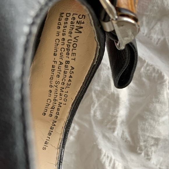 Etienne Aigner luxe Violet women’s open toe shoes size 5.5 - Picture 6 of 15